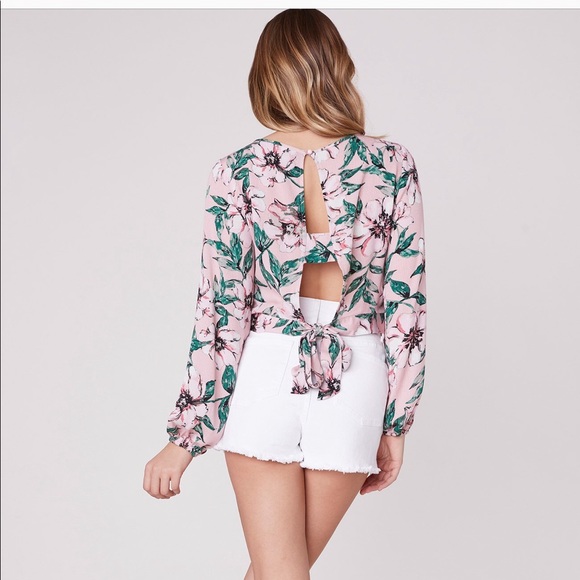 NEW Jack by BB Dakota TROPIC BABY OPEN BACK TOP - Picture 3 of 8